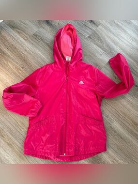 Adidas water resistant windbreaker